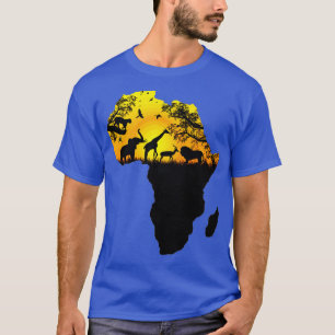 T-shirt Majestic Safari Animaux en Sizzling Afrique Contin