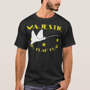 T-shirt Majestic Sea Flap Amoureux des animaux Manta Ray