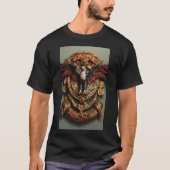 T-shirt "Majestic Sentinel : Le faucon en vol" (Devant)
