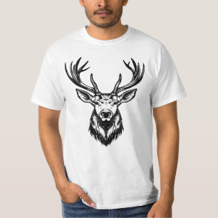 T-shirt Majestic Stag Head