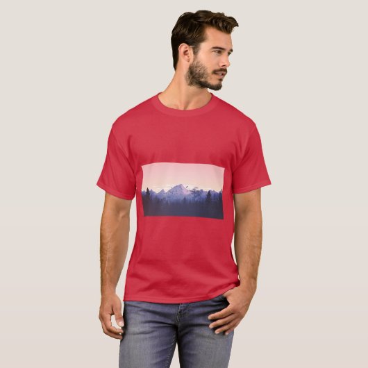 T-shirt Majestic Tree Silhouette Tee (Devant entier)