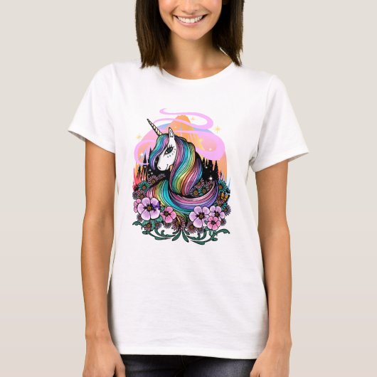 T-shirt Majestic Unicorn (Devant)