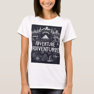 T-shirt Majestic White Swan Gliding sur Serene Pond T-Shir