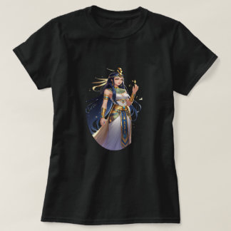 T-shirt Majestueuse Reine Égyptienne – Style Anime Premium