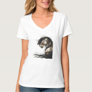 T-shirt majestueux de cheval de mustang par BiHrLe