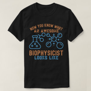 T-shirt Majeur de biophysique 8, anniversaire de biophysic