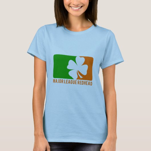 T-shirt Major League Redhead (Devant)