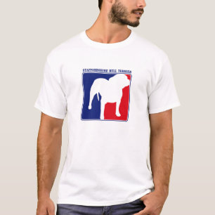 T-shirt Major League Staffordshire Bull Terrier