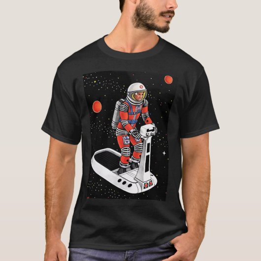 T-shirt Major Matt Mason Space Sled (Devant)