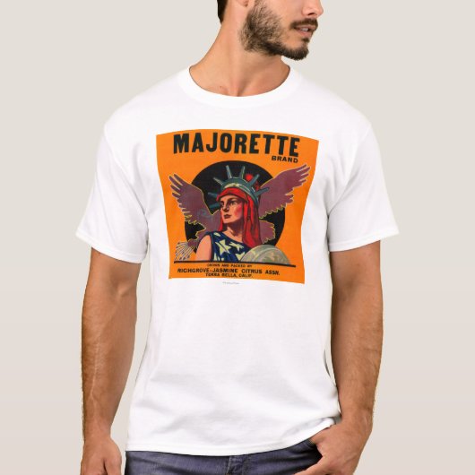 T-shirt Majorette LabelTerra orange Bella, CA (Devant)