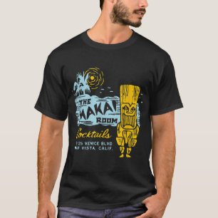 T-shirt Makai Room Los Angeles CA Vintage Tiki Bar F