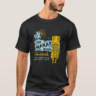 T-shirt Makai Room Los Angeles CA Vintage Tiki Bar Fun