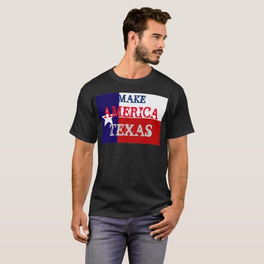 T-shirt Make America Texas (Devant entier)