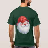 T-shirt Make Christmas Great Again Maga GOP Santa (Dos)