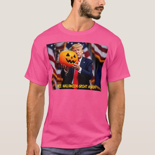 T-shirt Make Halloween Great Again (Devant)