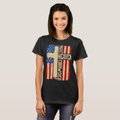 T-shirt Make Heaven Crowded On-back Patriotic Christian Cr (Devant entier)