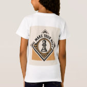 T-Shirt Make Your Move – Chess Piece Design (Dos)