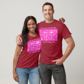 T-shirt Makeup Artist I Like Long Romantic Walks Down (Unisexe)