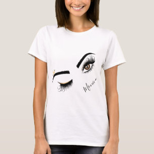 T-shirt Makeup artist Wink Eye Beauty Salon Lash Extension