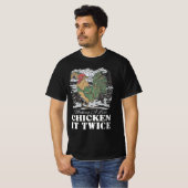 T-shirt Making A List Chicken It Twice (Devant entier)