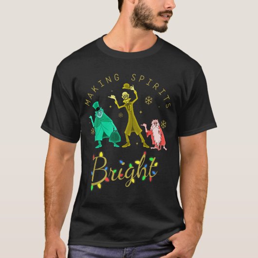 T-shirt Making Srits Bright Christmas Retro Groovy Christm (Devant)
