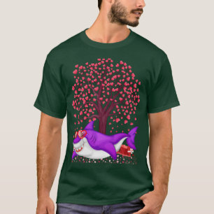 T-shirt Mako Poisson Adulte Funny Mako Requin Valentines