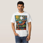 T-shirt Mal à la tête (Devant entier)