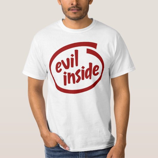 T-shirt mal-à l'intérieur de (Devant)