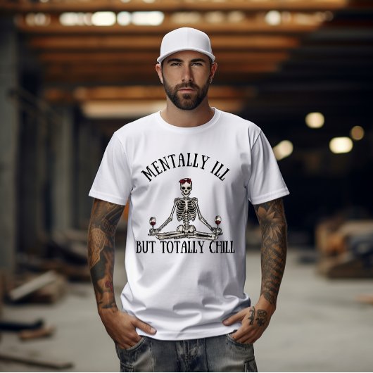 T-shirt Mal, mais totalement cool citations drôles