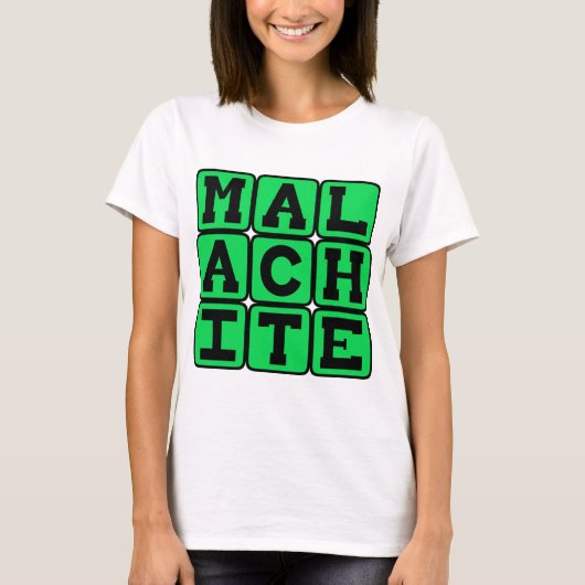 T-shirt Malachite, Couleur Verte (Devant)