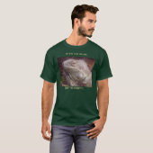 T-shirt Malachite l'iguane (Devant entier)