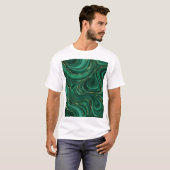 T-Shirt Malachite Or (Devant entier)