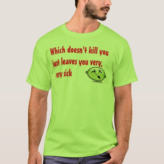 T-shirt Malade (Devant)