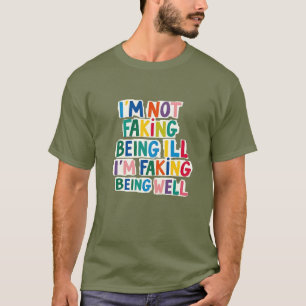 T-shirt Maladie chronique, Tee de handicap invisible, Spoo