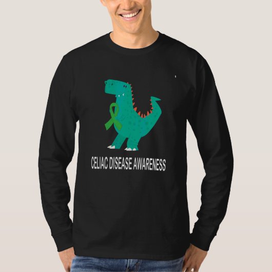 T-shirt Maladie coeliaque Trex (Devant)