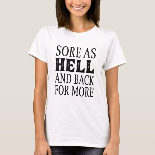 T-shirt Maladie Comme Enfer Et Retour Pour Plus (Devant)