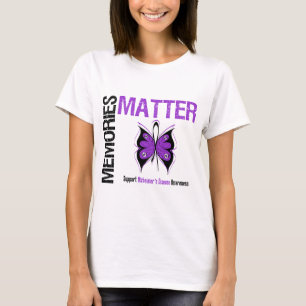 T-shirt Maladie d'Alzheimer des sujets v2 de souvenirs