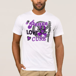 T-shirt Maladie d'Alzheimer du traitement 2 d'amour de