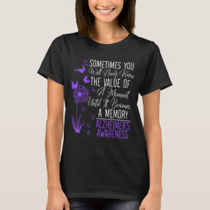 T-shirt Maladie d'Alzheimer Sensibilisation Démence Porter