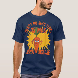 T-shirt Maladie de la carotte mad amoureux de nourriture l