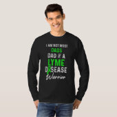 T-shirt Maladie de Lyme Survivor Guerrier Sensibilisation  (Devant entier)