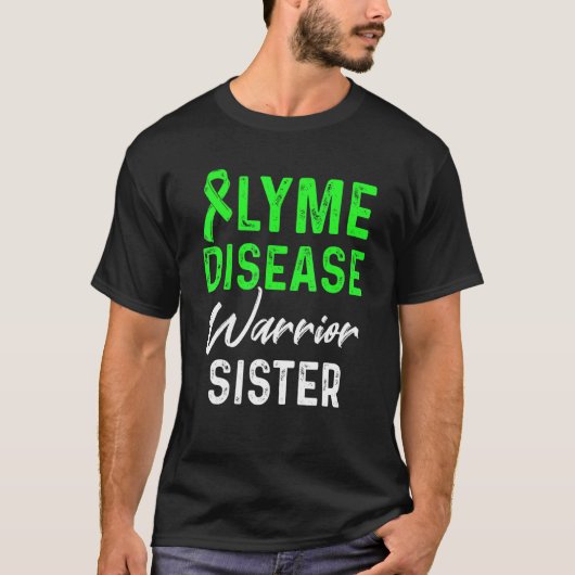 T-shirt Maladie de Lyme Survivor Guerrier Sensibilisation (Devant)