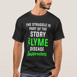 T-shirt Maladie de Lyme Survivor Guerrier Sensibilisation