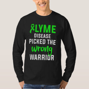 T-shirt Maladie de Lyme Survivor Guerrier Sensibilisation