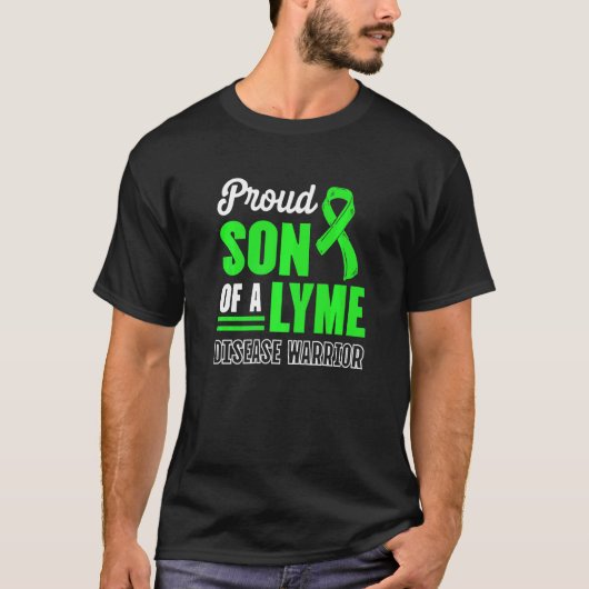 T-shirt Maladie de Lyme Survivor Guerrier Sensibilisation  (Devant)