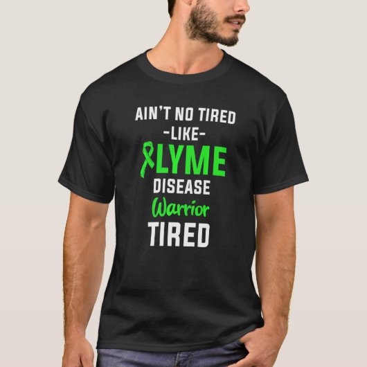 T-shirt Maladie de Lyme Survivor Guerrier Sensibilisation (Devant)