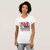 T-shirt :maladie de Parkinson DANS le COMBAT POUR MON PAPA (Devant entier)