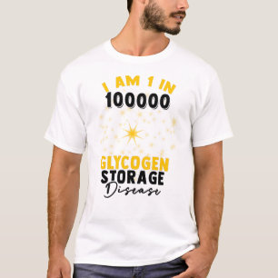T-shirt Maladie de stockage de glycogènes (DSM) - Sensibil