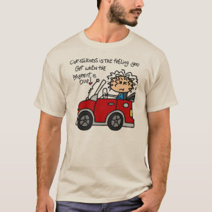 T-shirt Maladie de voiture humoristique