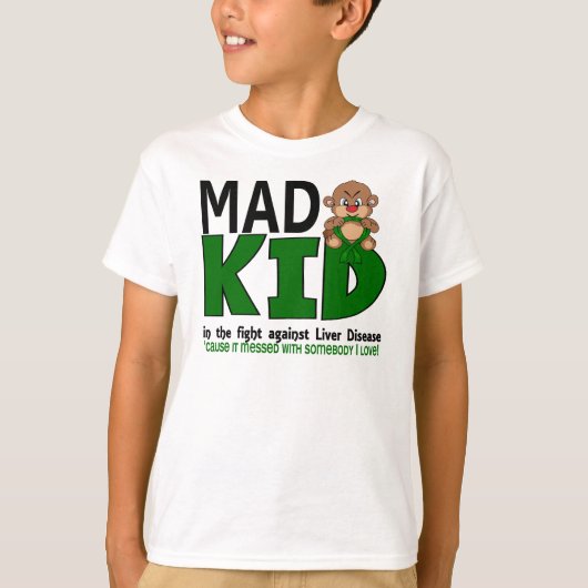 T-shirt Maladie du foie des enfants (Devant)